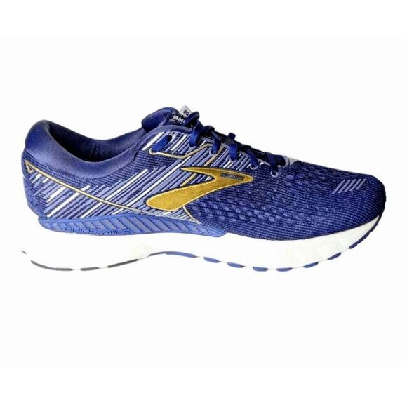 BROOKS Adrenaline GTS 19 'Navy Gold' Running Shoes Size 12D - Picture 6 of 11